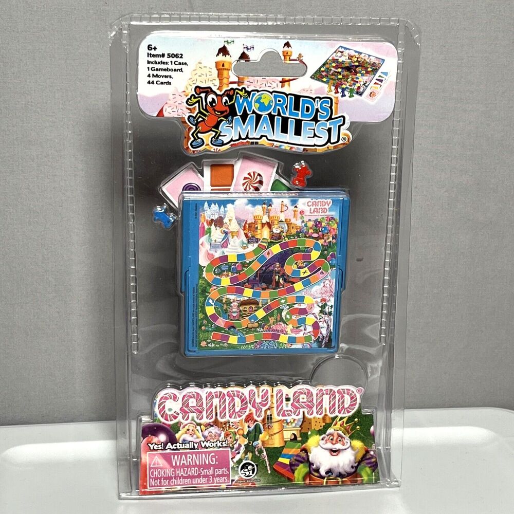 World's Smallest CANDYLAND Board Game Toy Miniature Mini Pocket NEW NIP